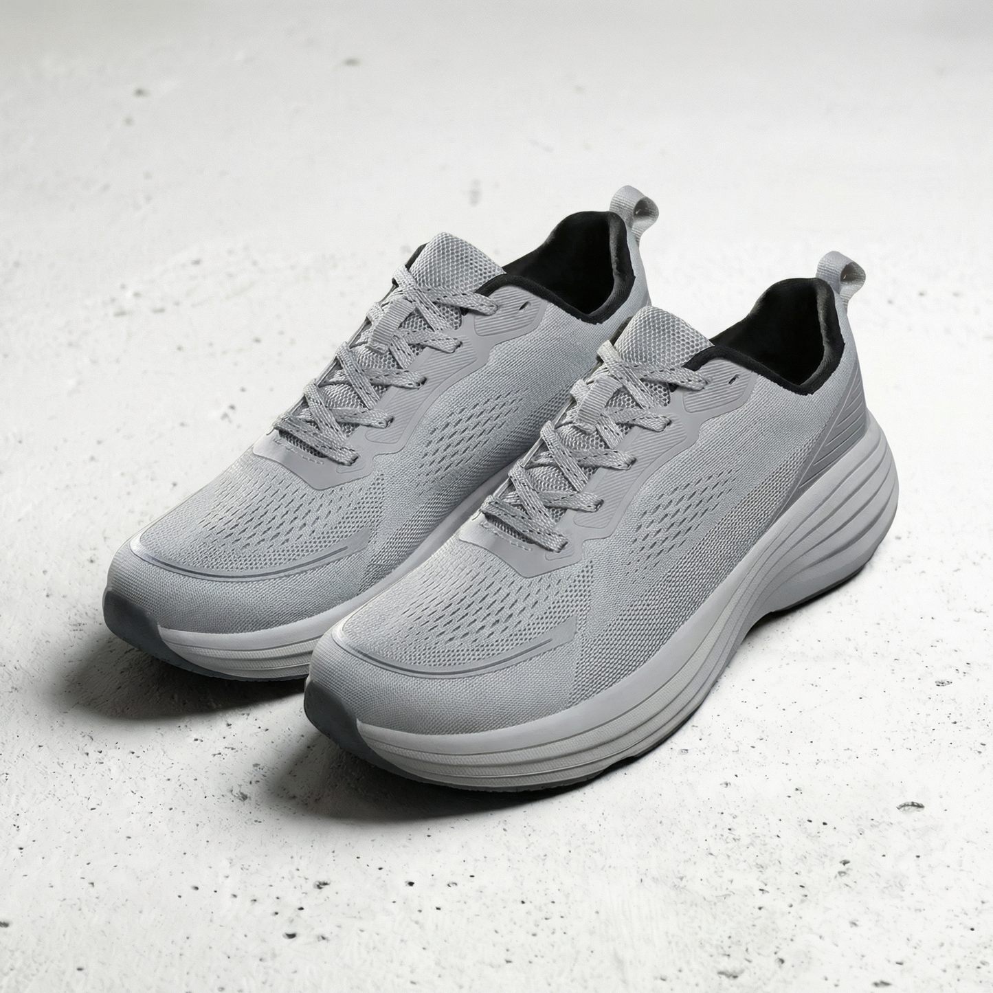 Men's Mesh Running Shoes - Lightweight Breathable Athletic Sport Sneakers