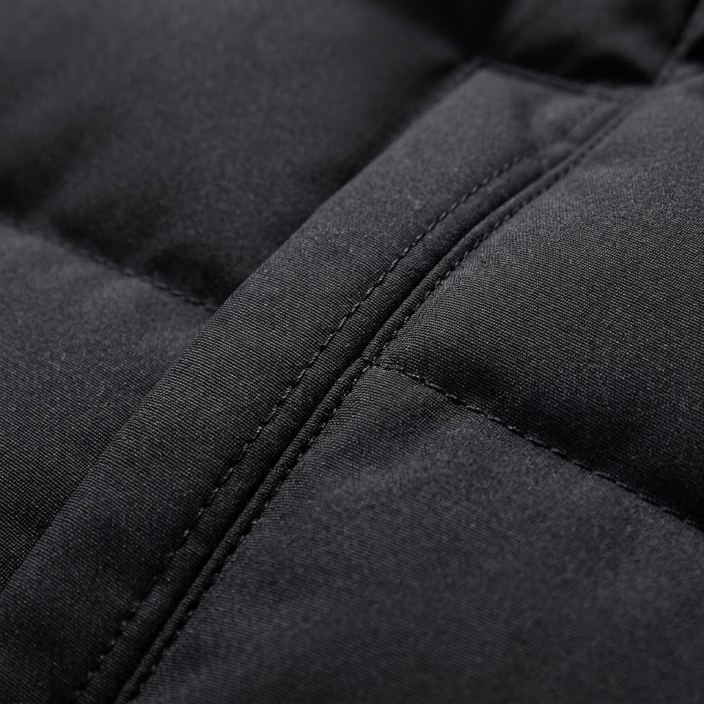 Men's Hooded Puffer Jacket - Insulated Water Resistant Warm Winter Coat