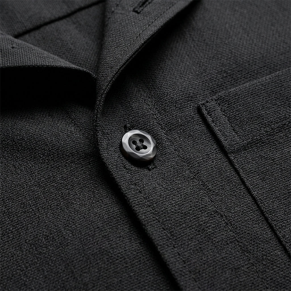 Men's Cotton Linen Summer Shirt - Breathable Relaxed Fit Casual Button Up