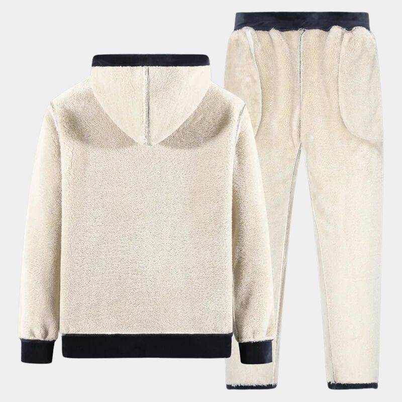 Women's Fleece Loungewear Set - Thermal Cozy Two Piece Casual Co-ord