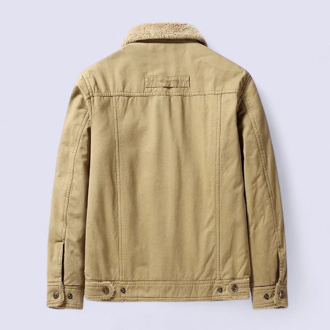 Men's Stand Collar Windbreaker - Minimalist Lightweight Casual Outerwear