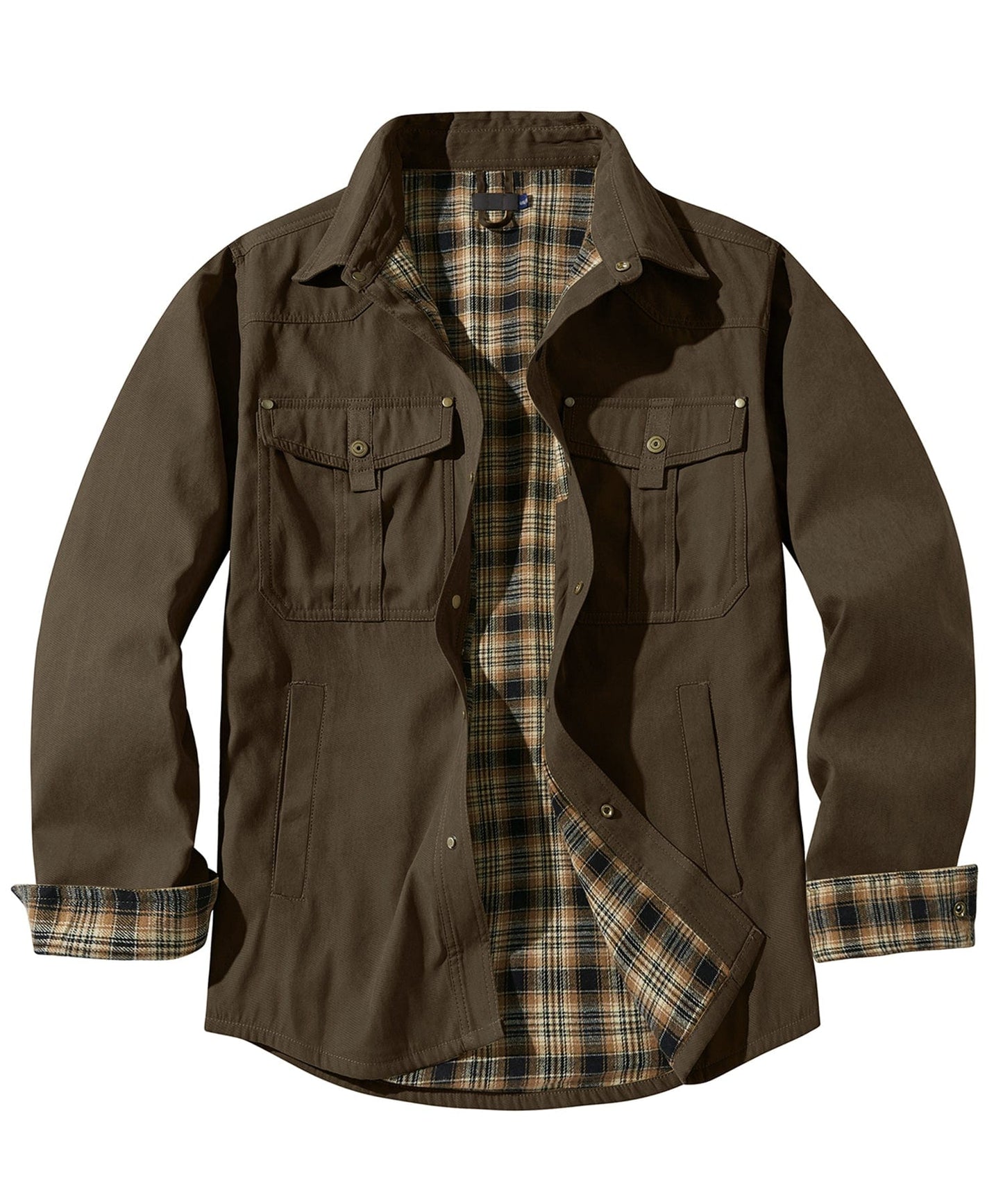 Men's Thermal Winter Jacket - Insulated Water Resistant Warm Outdoor Coat