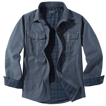 Men's Thermal Winter Jacket - Insulated Water Resistant Warm Outdoor Coat