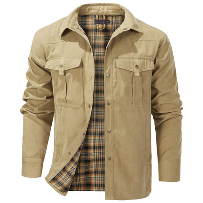 Men's Thermal Winter Jacket - Insulated Water Resistant Warm Outdoor Coat