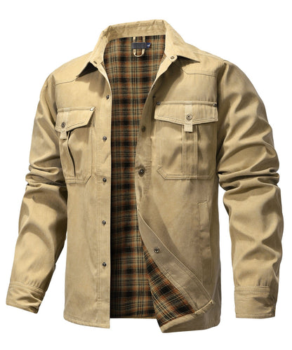 Men's Thermal Winter Jacket - Insulated Water Resistant Warm Outdoor Coat